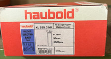 Haubold 503174  Klammern 1,15x35 mm KL 535 C NK  Elektro Galv. Indoor 5000 Stück