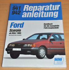 FORD Scorpio Sechszylinder V6 ab 1985 Motor Elektrik Reparaturanleitung B941