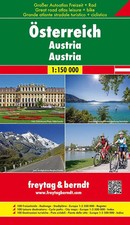 Österreich, Autoatlas - Radatlas - Freizeitatlas 1:150.000