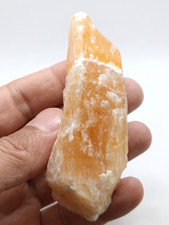 Orangencalcit rohstein - orangencalcit, aa