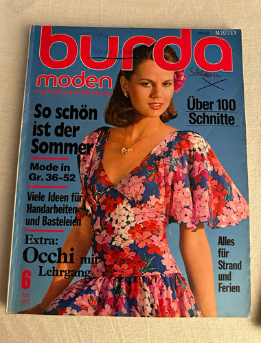 Burda moden magazin 1978 - burda, 6/1978