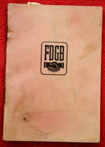34848c fdgb mitgliedsbuch - 34848c,