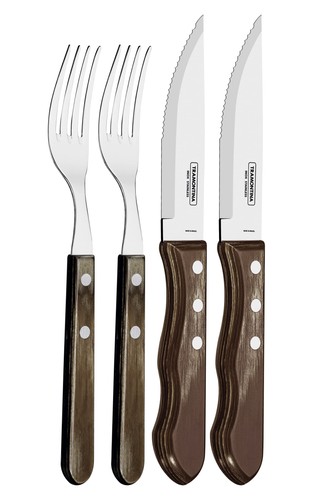 Jumbo steakbesteck set - jumbo,