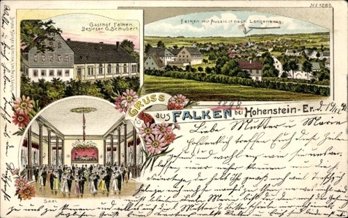 Litho hohenstein ernstthal - ernstthal, in
