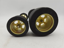 Satz Räder Felgen mit Achsen RC Modellbau Vintage 