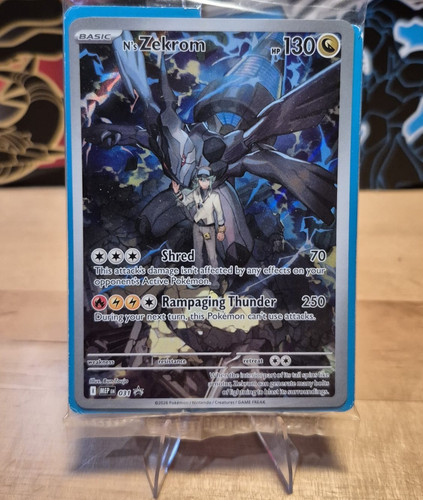Pokemon karte zekrom - pokemon, |
