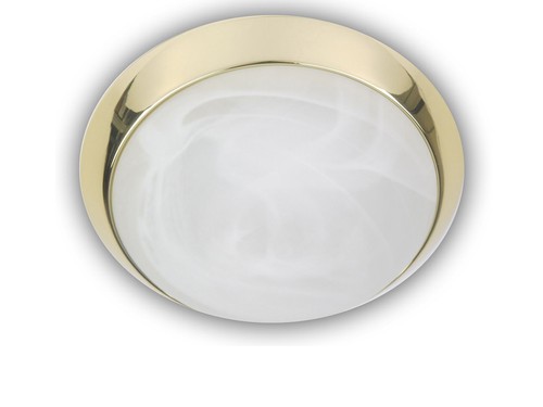 Led deckenlampe glas alabaster - glas,