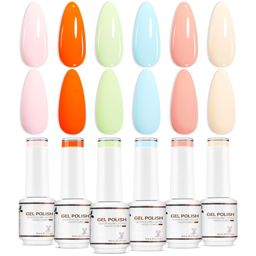 Nicedeco gel nagellack set - nagellack,