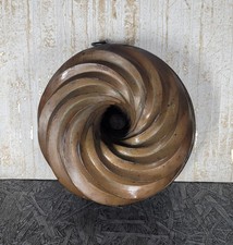 Alte Gugelhupf Kupfer Backform besonderes Muster