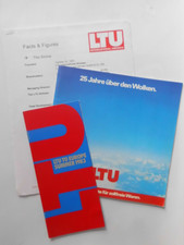 LTU INTERNATIONAL AIRWAYS INFLIGHT MAGAZINE 1980 FACTS & IGURES & US ROUTES