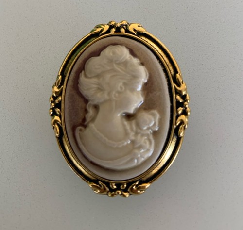 Brosche vintage modeschmuck - brosche,