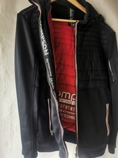 Tom Tompson Herren Jacke Gr. XL Schwarz Dunkelblau 