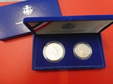 USA, Dollar + Half Dollar