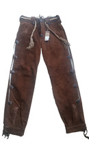 Leder " Max " lang braun -