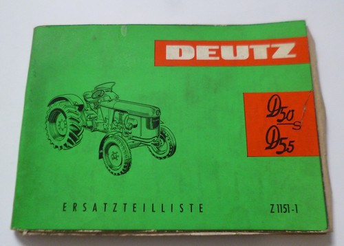 Deutz schlepper d50s d55 - deutz, +