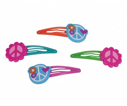 Haarklammer flower power - haarklammer, power"