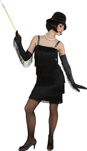 Charleston fransenkleid 20er - fransenkleid,