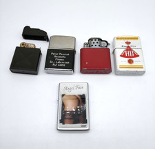 #SE2163# Antike/Vintage diverse Benzin Sturmfeuerzeuge Sammlerstück SELTEN