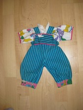 Zapf Creation Puppenkleidung Hose Latzhose Bluse ca. 42 - 45  cm Puppen 