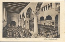 Historische Ansichtskarte Gernrode Harz Stiftskirche Das nördliche Seitenschiff