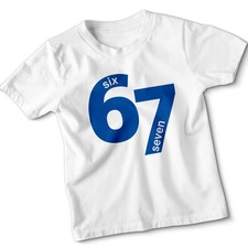 Six seven kinder t shirt - six,