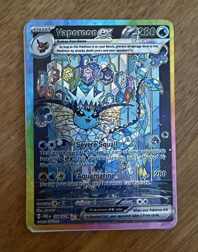 Vaporeon tera 280 kp - vaporeon,