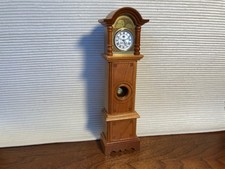 Bodo Hennig Biedermeier Standuhr Kirschholz Puppenstube M 1:10