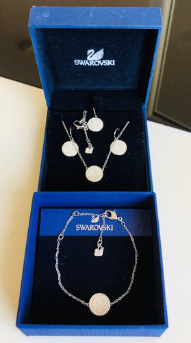 Swarovski schmuckset halskette - swarovski,