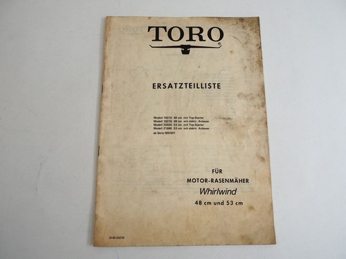 Toro whirlwind 53 - whirlwind,