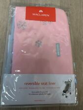 Maclaren reversible seat liner wendbare Sitzauflage für alle Buggies NEU