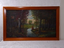 Ölbild Gemälde signiert G