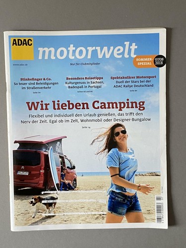 Adac motorwelt 2018 08 - adac,