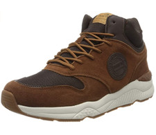 Chung Shi Toronto Damen UK 6 EU39 Braun Wildleder Wetterfest Mid Sneaker Turnschuhe