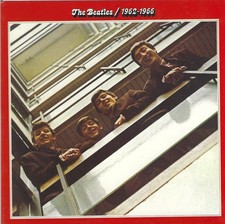 The Beatles - Red Album     Birthday Card mit Cuvert