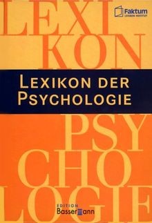 Lexikon der psychologie buch - der, |