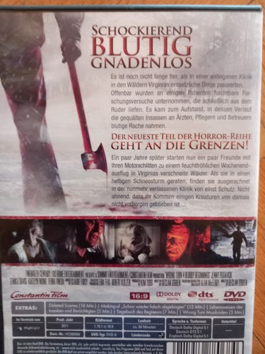 Dvd wrong turn - wrong,