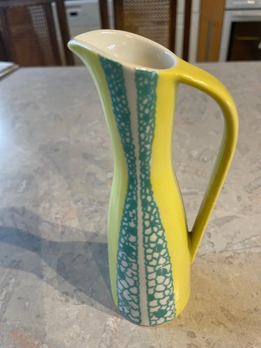 Midcentury schlanke gelbe - schlanke,