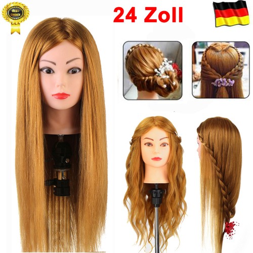 übungskopf 60cm echthaar - 50%,