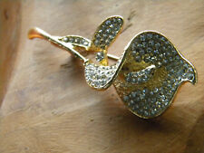 Brosche Anstecknadel Gold Farbig Schmuck Mittelalter Steine ?  Hochzeit