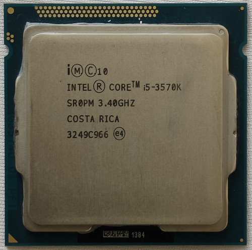 Intel core 3570k - cpu, quad