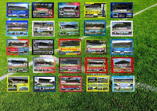 Stadionpostkarten - 25,
