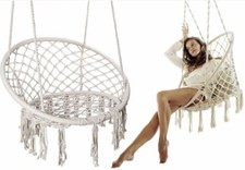 Hängesessel Makramee Hängestuhl Hängesitz Hängeschaukel Swing Sessel