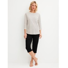Calida Damen Pyjama 3/4 Sweet