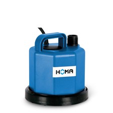HOMA  Tauchmotorpumpe C 80 W, flachsaugend (blau), 9010240.1
