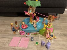 Mattel Barbie Chelsea Pool ,Dschungelparty