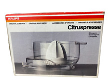 Krups Citruspresse Sonder Zubehör Rotary 400 500 Electronic 70er Jahre W Germany