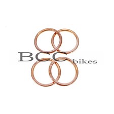 4x Abgas Krümmer Dichtung Kawasaki GPZ 750 Turbo ZX750E 1984-1987 (521301928)