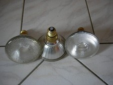 3 Strahler Reflector Lampe für Aussenreklame 230v - 80 w