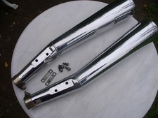 Auspuff Schalldämpfer für BMW R 80 R 100 Edelstahl fast Makellos