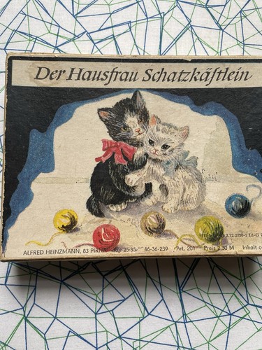 Ddr stopfgarn knäule - knäule, bunte